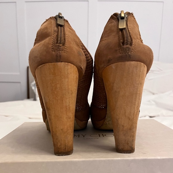Banana republic chunky open toe bootie. - Picture 4 of 4
